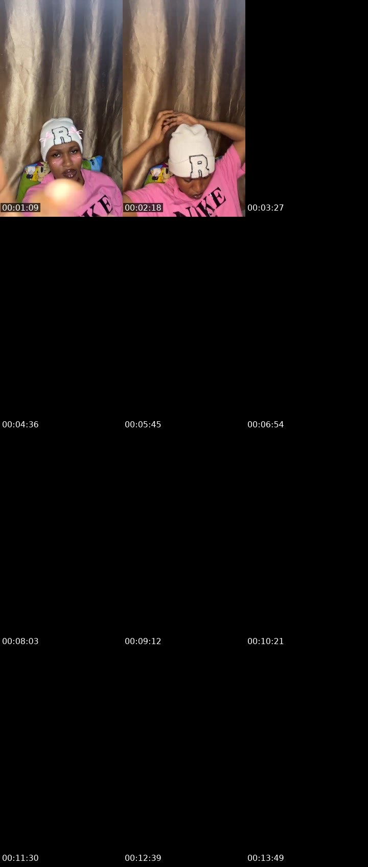 Contact-sheet preview of 2nd ✯☞ SASA🟦⛓️'s Liveme recording