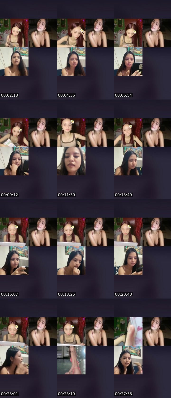 Contact-sheet preview of ♛ ₚₕ Nella ✨'s Liveme recording