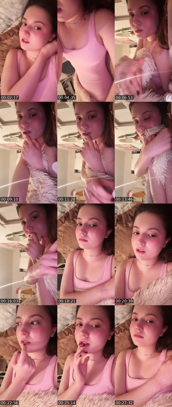 Contact-sheet preview of Francheska Skkka's Liveme recording