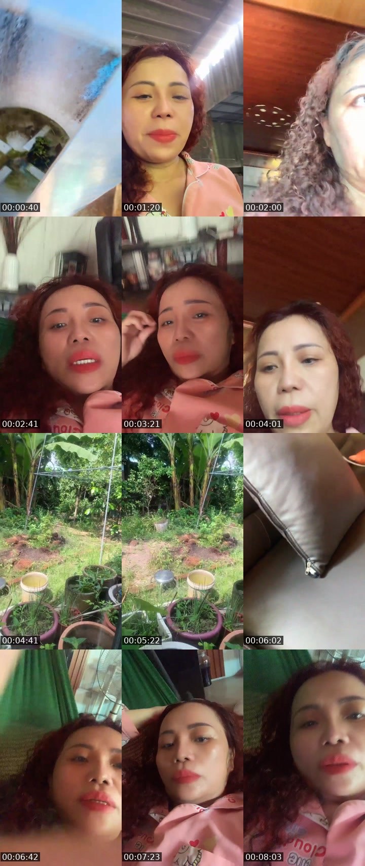 Contact-sheet preview of Kimkim🏃‍♀️🏃‍♀️'s Liveme recording