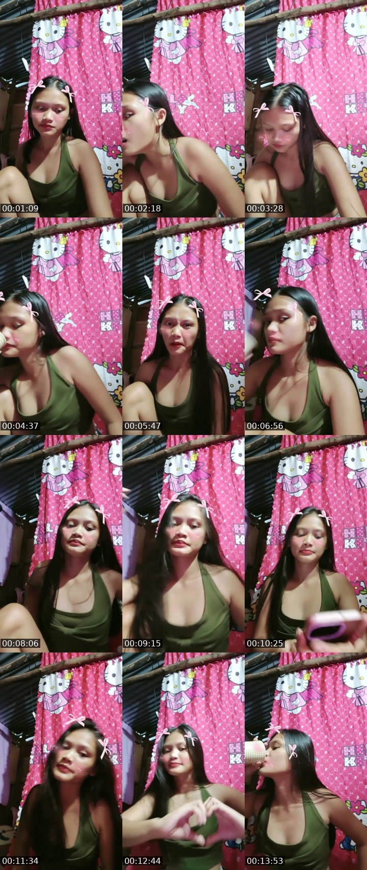 Contact-sheet preview of Leahh💕💕's Liveme recording
