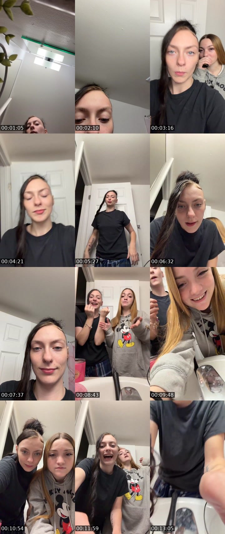 Contact-sheet preview of Arieal's Liveme recording