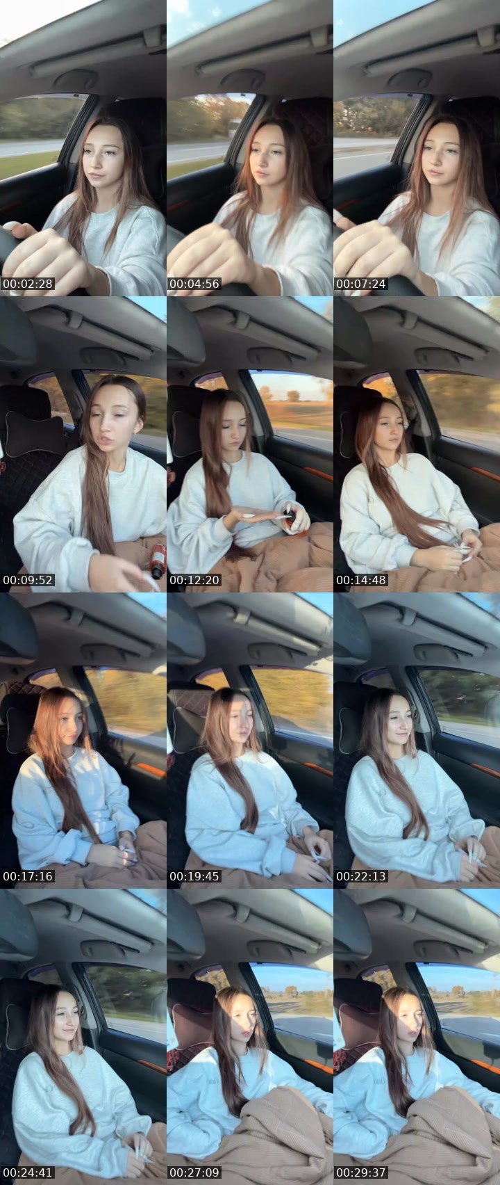 Contact-sheet preview of Conera_baby🐾's Liveme recording