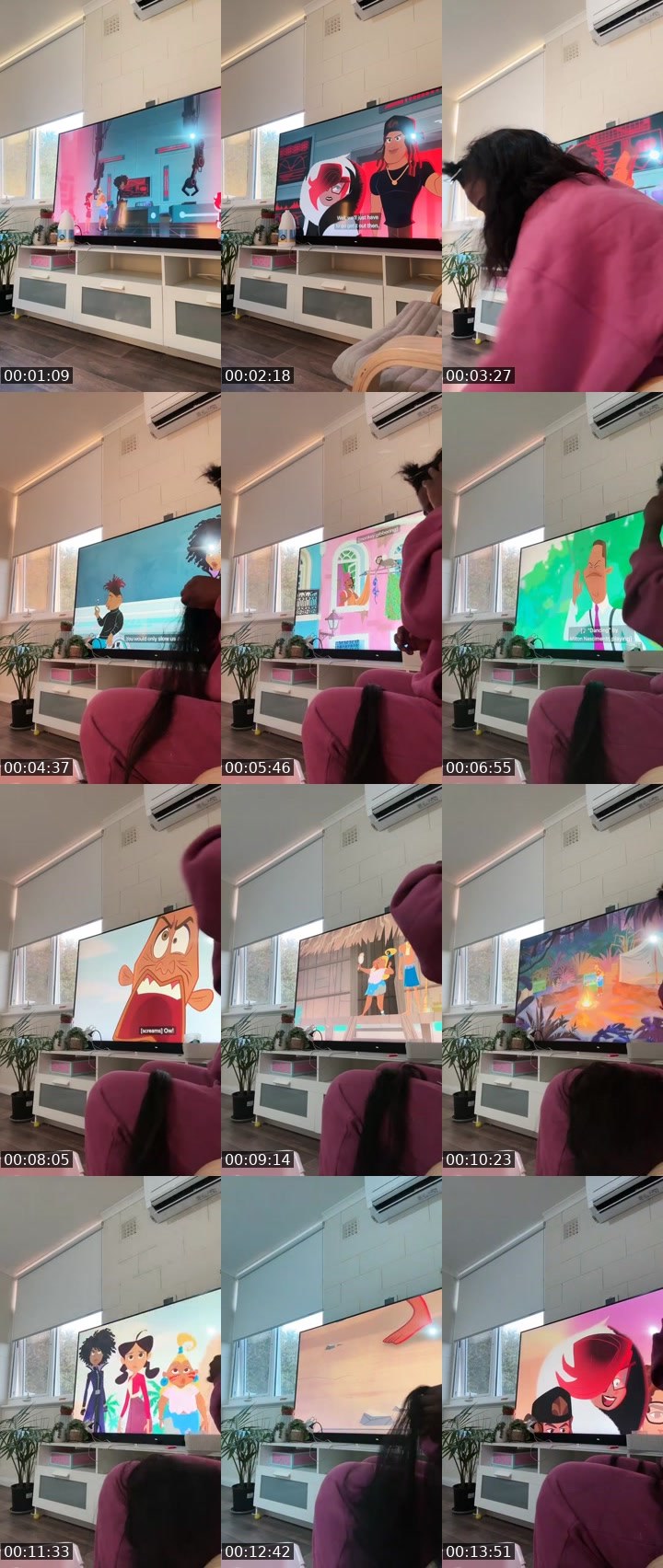 Contact-sheet preview of Faith…'s Liveme recording