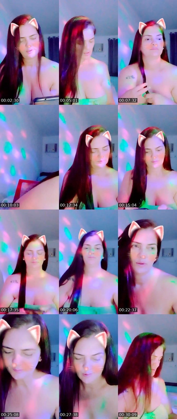 Contact-sheet preview of 🌸P♡LLY's Liveme recording