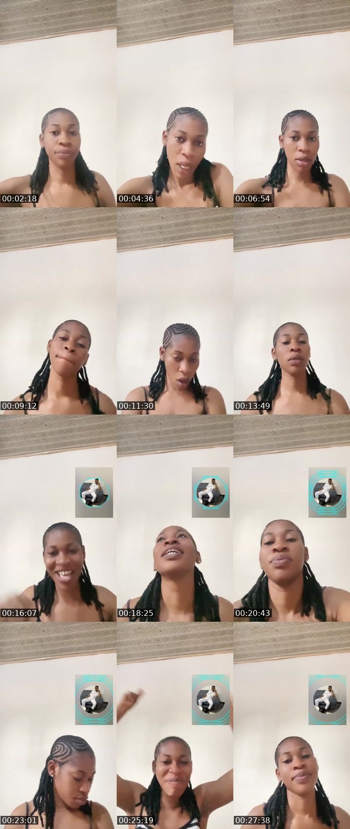 Contact-sheet preview of 9kLubaby🦁🎭 ✯☞'s Liveme recording