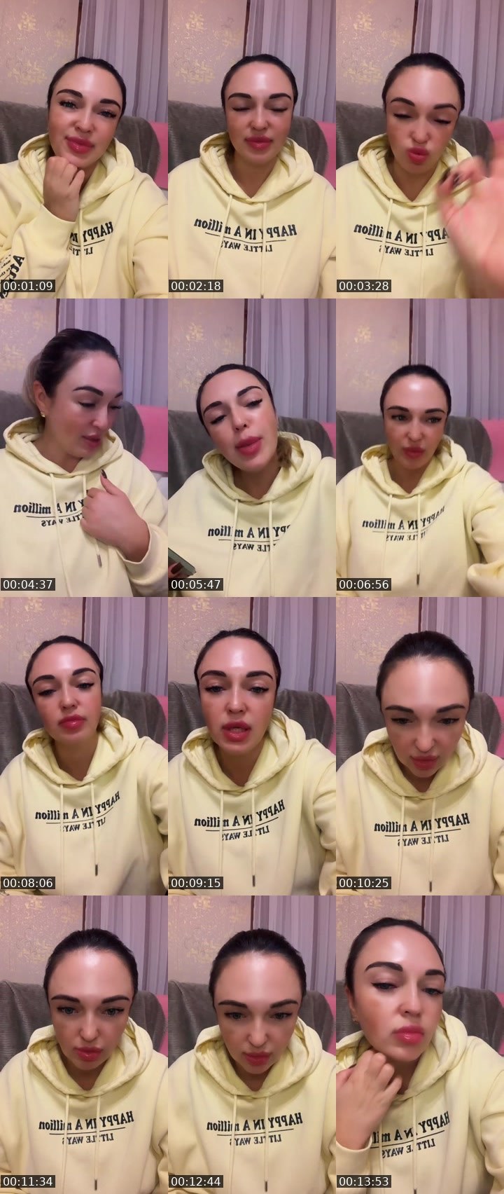 Contact-sheet preview of 𝙑𝙞𝙠usik🦫☘️'s Liveme recording