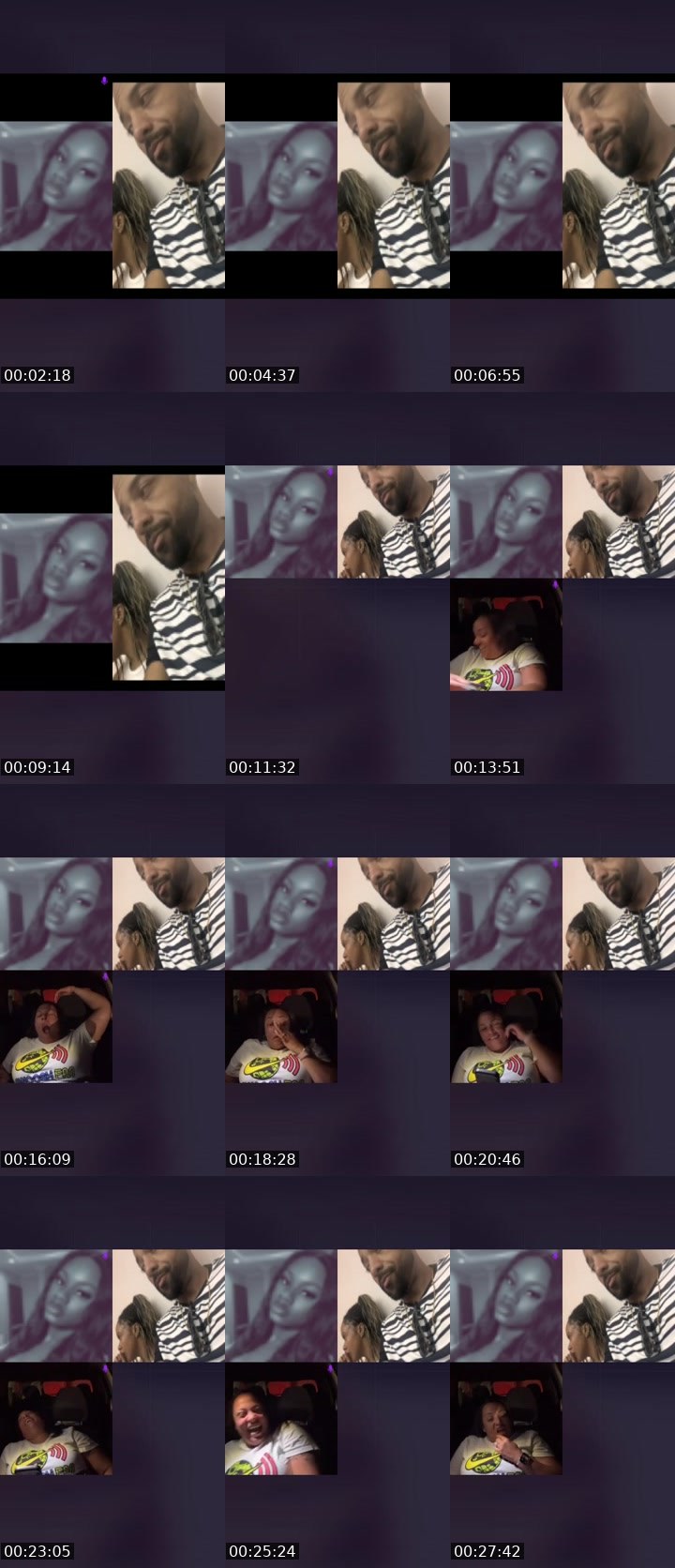 Contact-sheet preview of Kammalita's Liveme recording