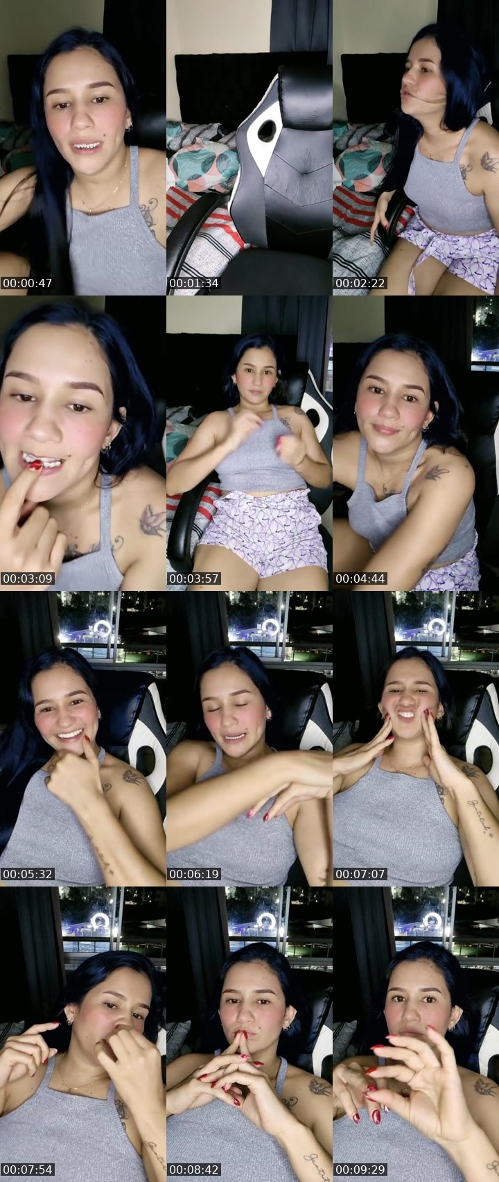 Contact-sheet preview of 🦋👑Mia🪩's Liveme recording
