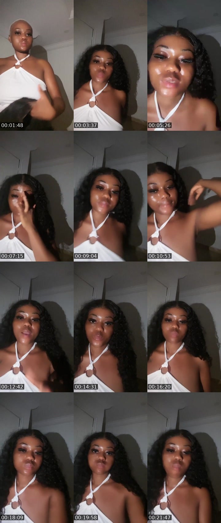 Contact-sheet preview of Ley➰'s Liveme recording