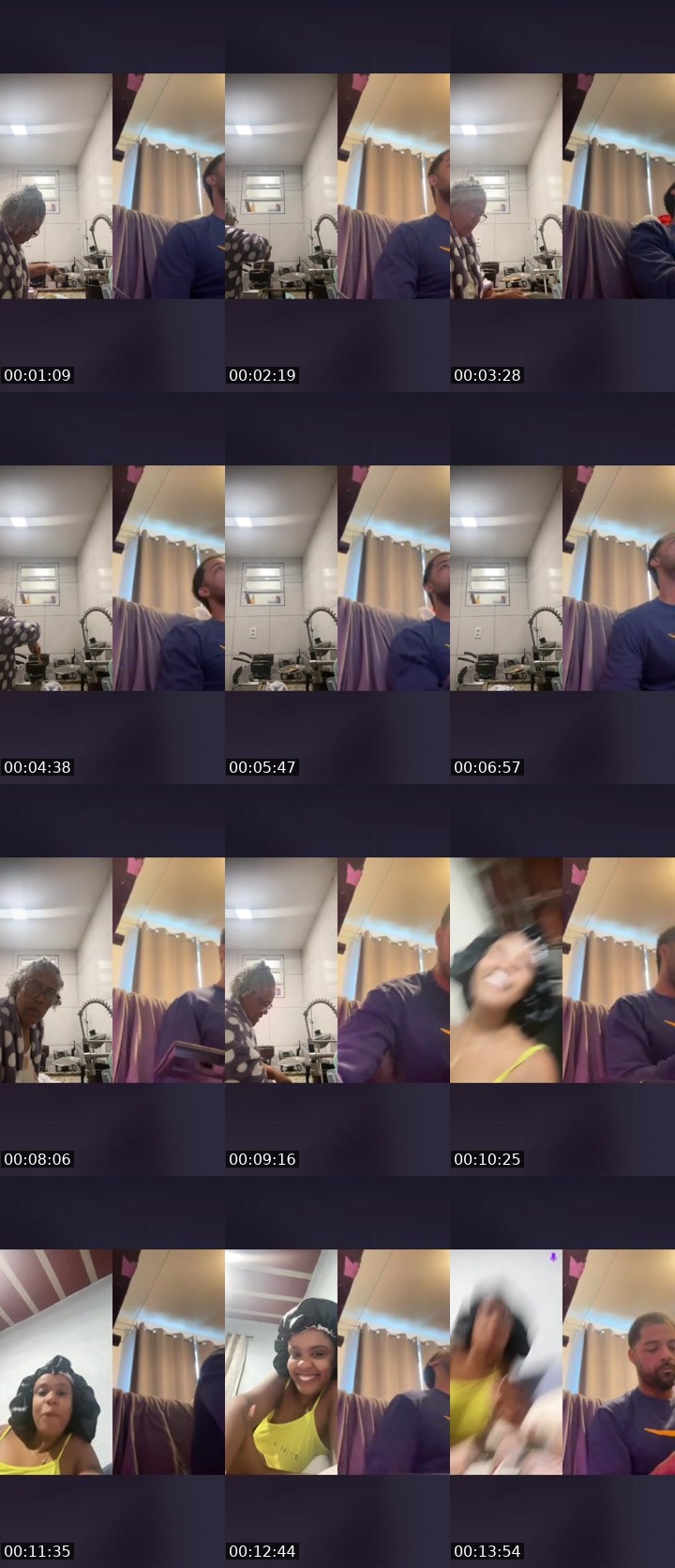 Contact-sheet preview of Braba ♊️'s Liveme recording