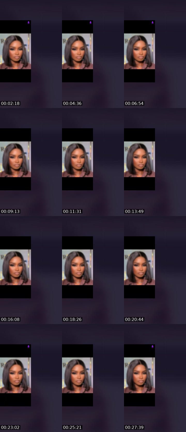 Contact-sheet preview of Isabella 🌸✨'s Liveme recording