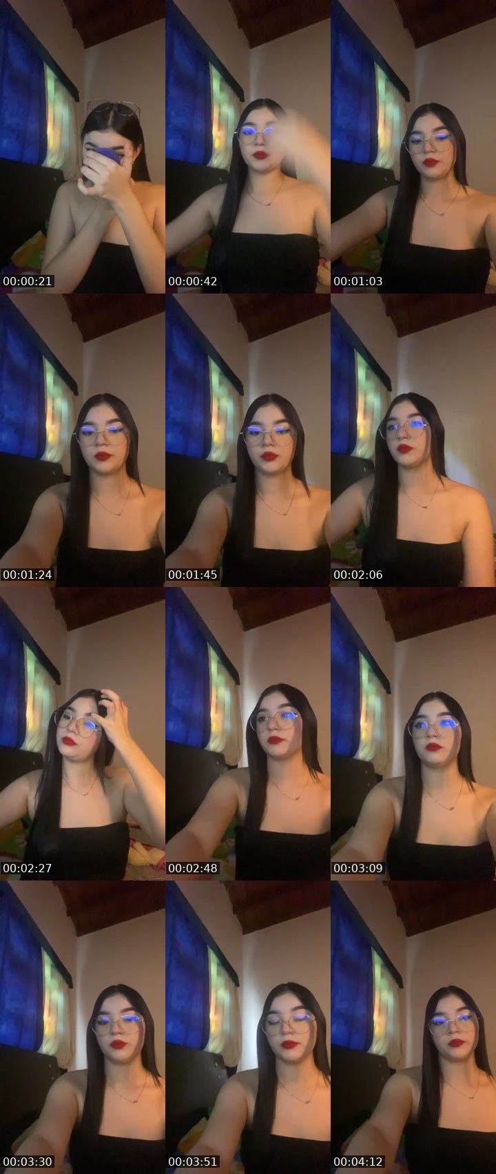 Contact-sheet preview of 🌐Valend🌐's Liveme recording