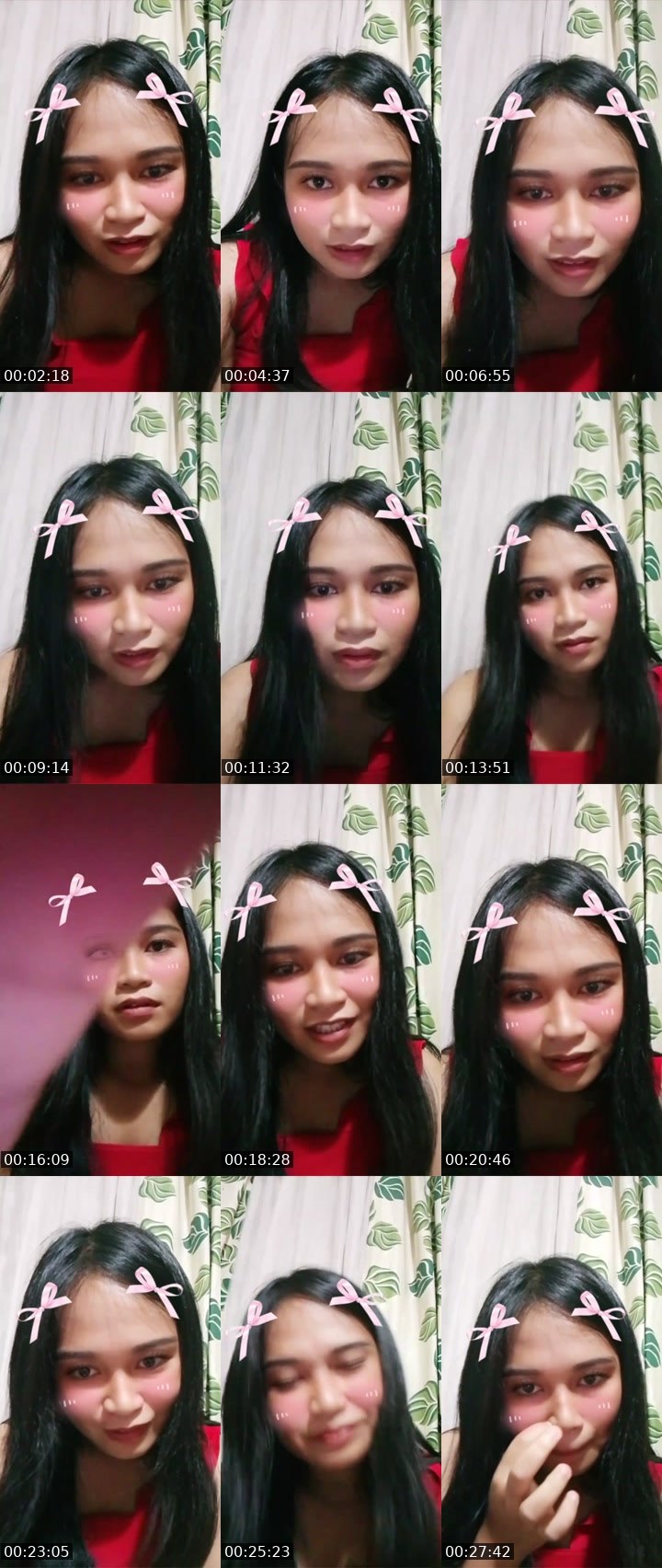 Contact-sheet preview of 👸🏼Vielle🌼's Liveme recording