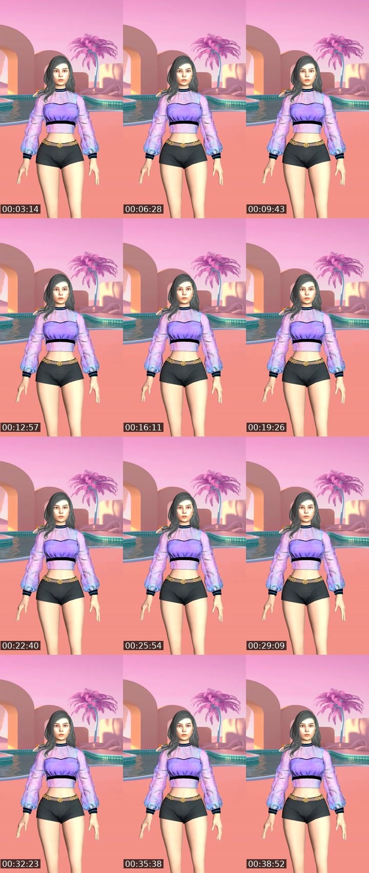 Contact-sheet preview of 🦅ᴸᵉʸ💜👼's Liveme recording