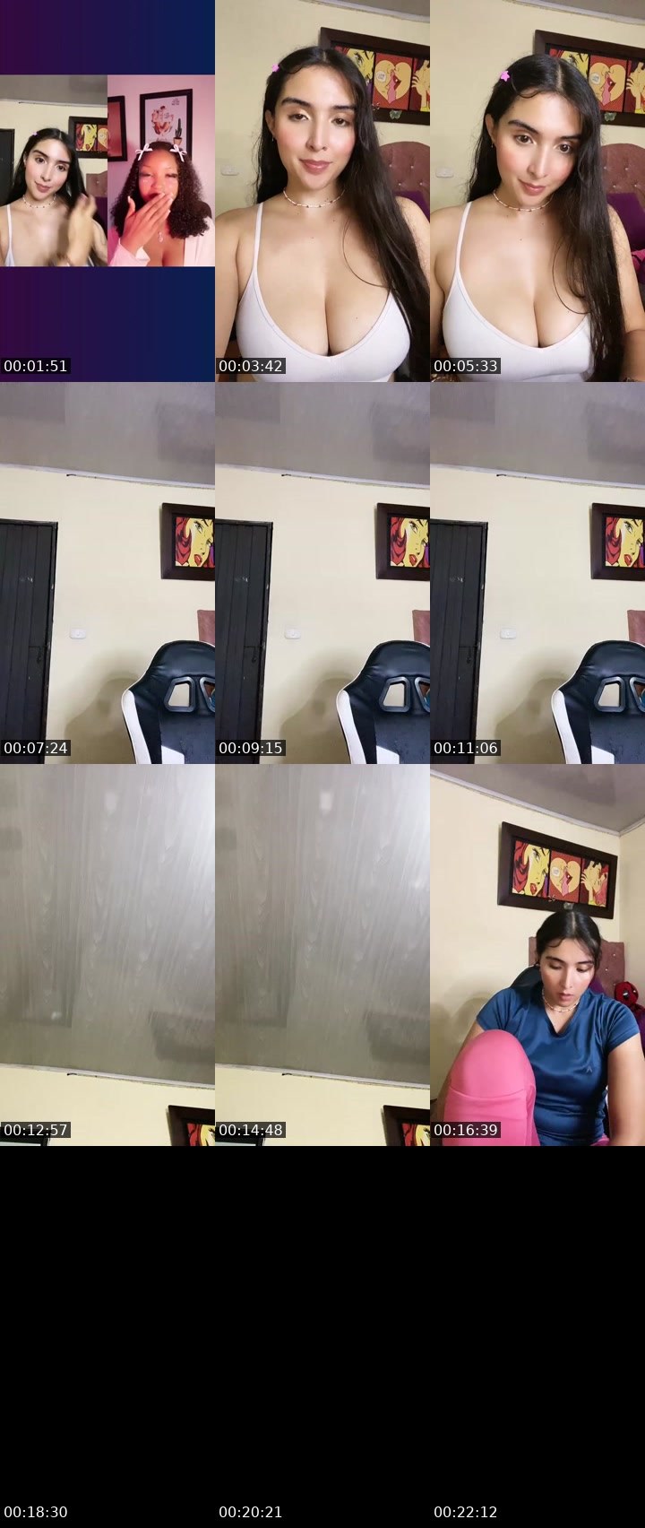 Contact-sheet preview of 🌐🌻uva lov💜J🦋's Liveme recording