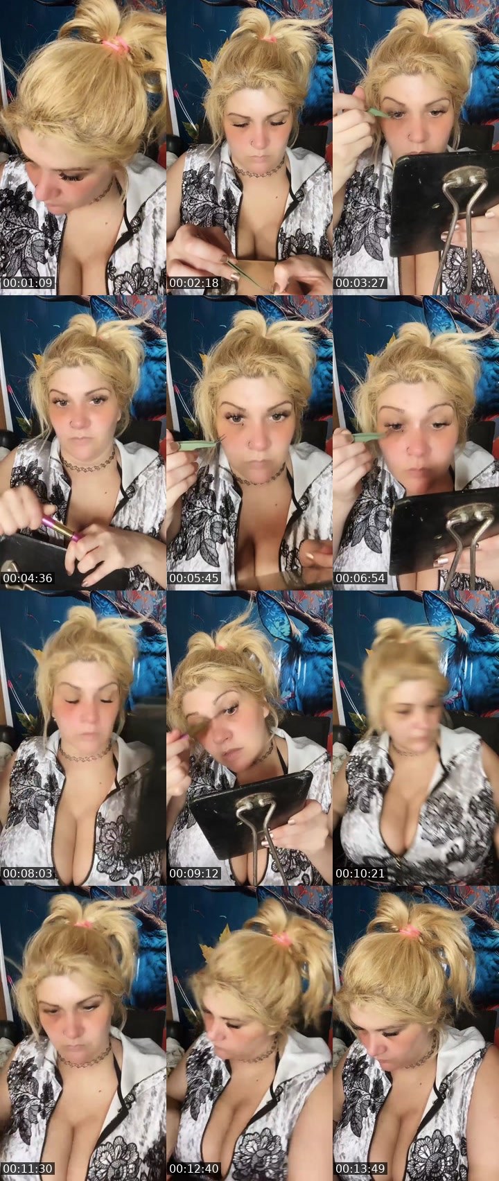 Contact-sheet preview of 🔥⃤Nadia♾️'s Liveme recording