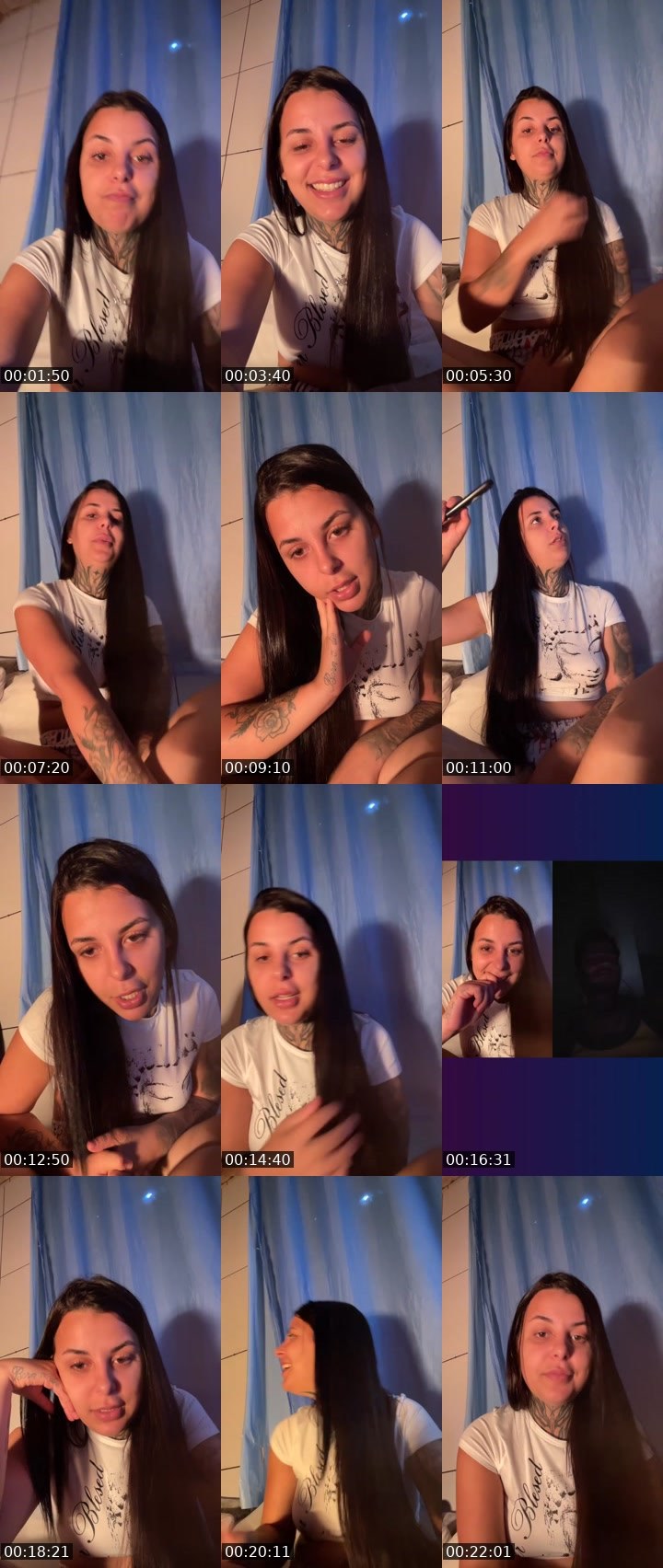 Contact-sheet preview of Thalita Assmus's Liveme recording