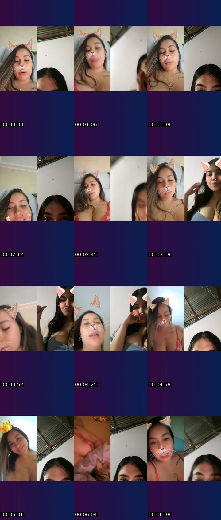Contact-sheet preview of 🫦 Val✨'s Liveme recording