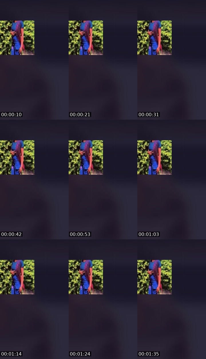 Contact-sheet preview of Rhoda Silweya's Liveme recording