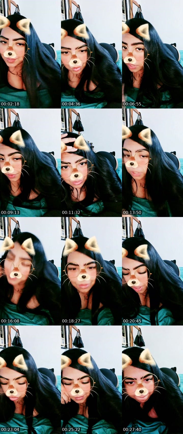 Contact-sheet preview of 25k🥹🙏☁️🧸's Liveme recording