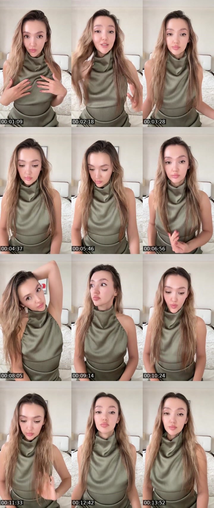Contact-sheet preview of Vinya🕊️℄'s Liveme recording