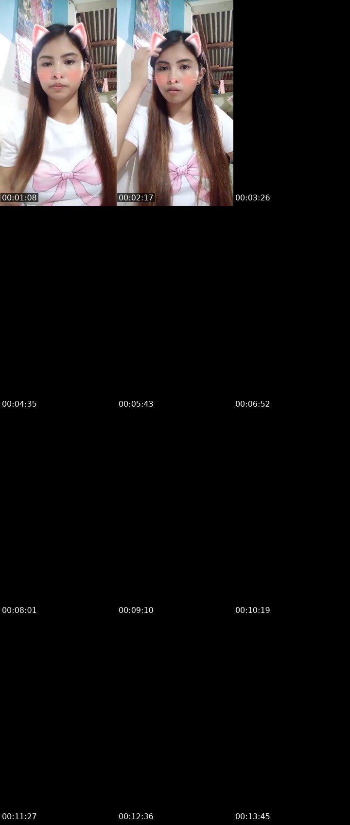 Contact-sheet preview of ᴵᴬ💎Aile🌷🍃's Liveme recording