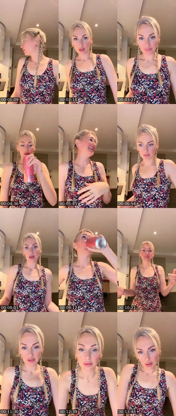 Contact-sheet preview of Kseniya💙💛's Liveme recording