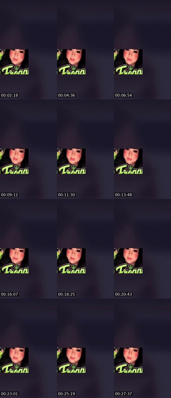 Contact-sheet preview of ℱ𝓻𝓸ℊ𝓰𝔂's Liveme recording