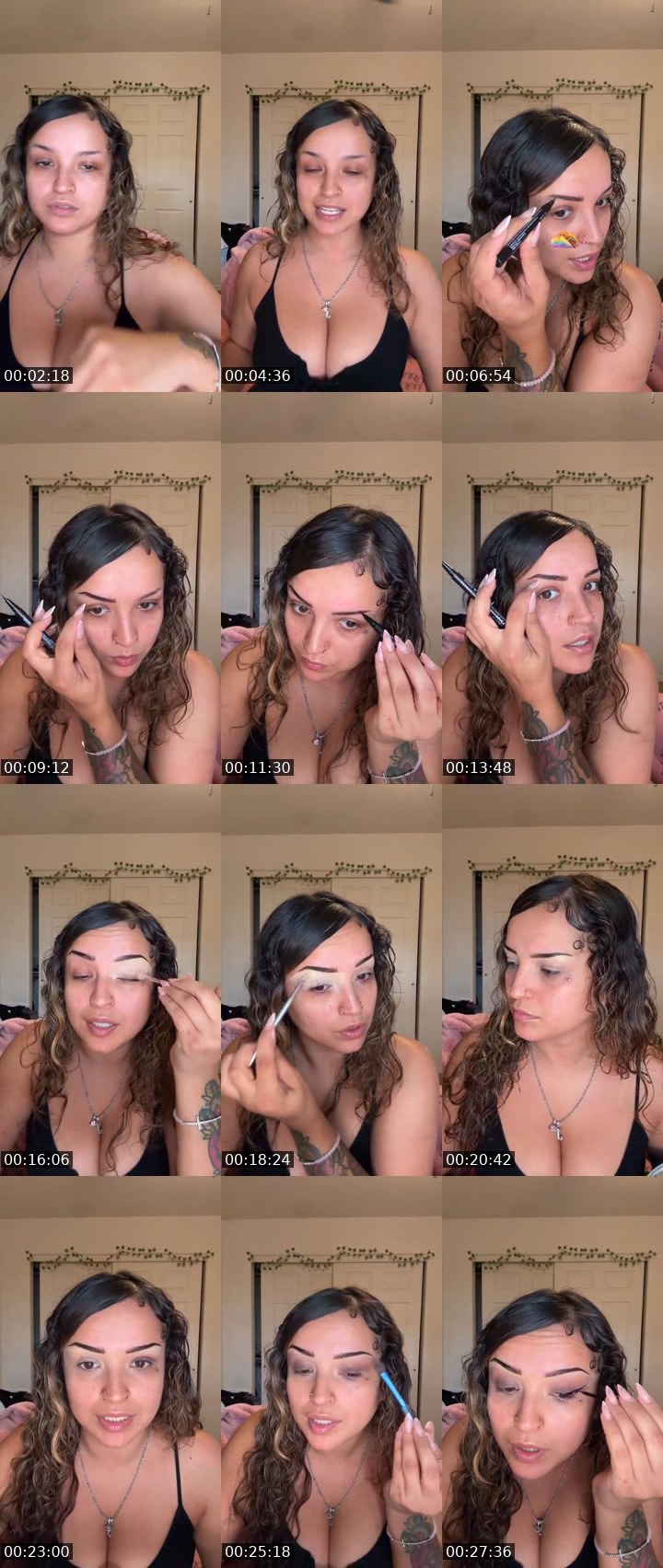 Contact-sheet preview of 𝓟𝓲𝓶𝓹𝓬𝓮𝓼𝓼❥❥'s Liveme recording