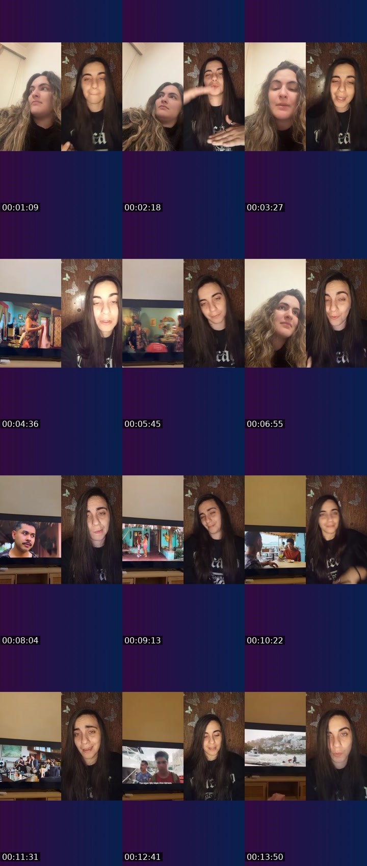 Contact-sheet preview of 𝓘𝓬𝔂 𝓠𝓾𝓮𝓮𝓷❄️'s Liveme recording