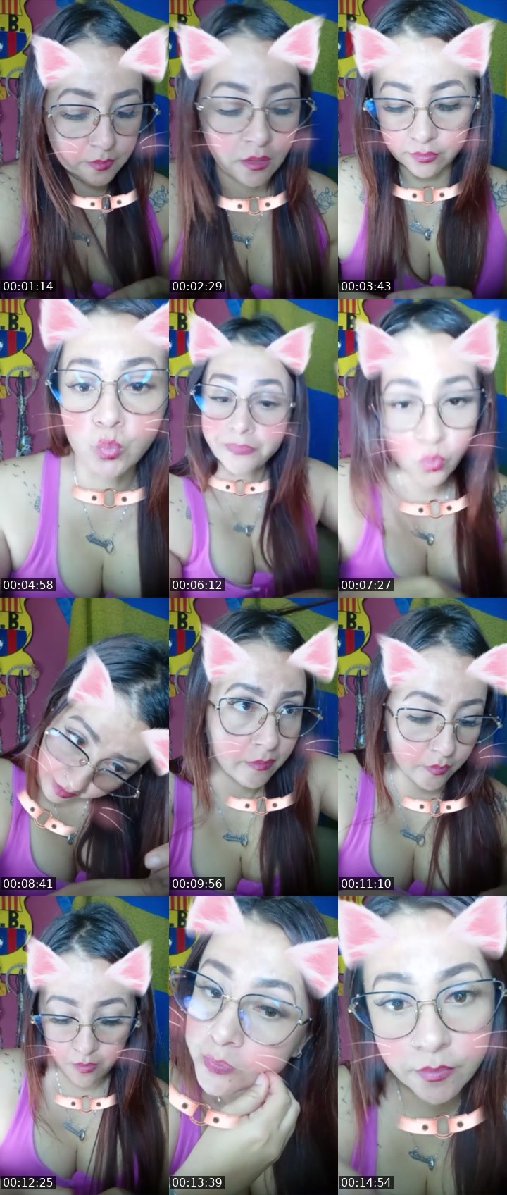 Contact-sheet preview of 🌈Morchis🕶's Liveme recording