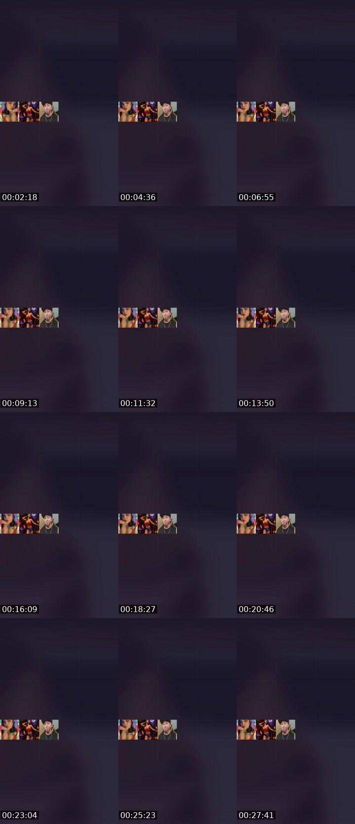 Contact-sheet preview of 🐍Quetzi🪶🧸's Liveme recording