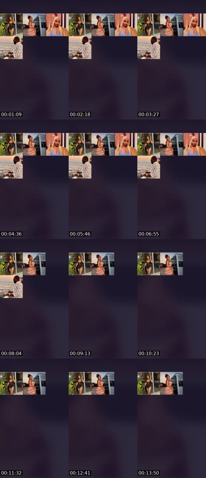 Contact-sheet preview of STAR✨🏦's Liveme recording