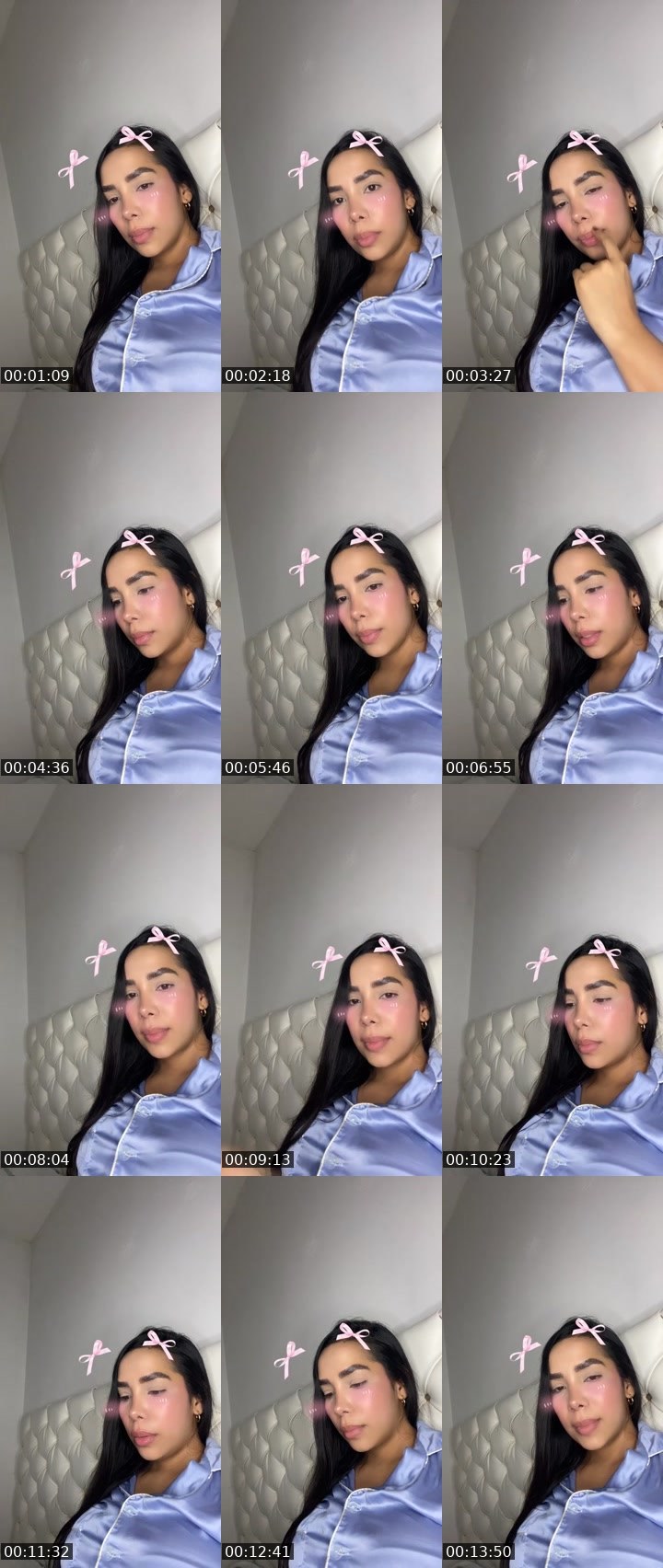 Contact-sheet preview of 👿𝒦 𝒜 𝑅 𝐼🌸's Liveme recording