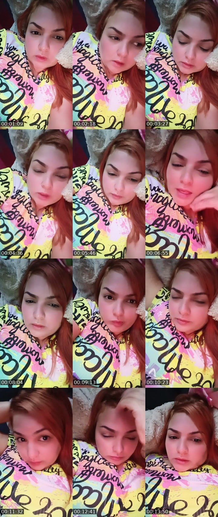 Contact-sheet preview of 🌐La Cereza 🍒's Liveme recording