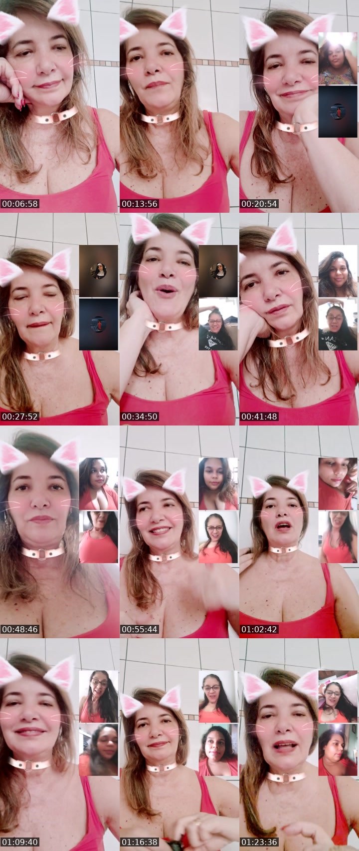 Contact-sheet preview of Bel Vida1k's Liveme recording