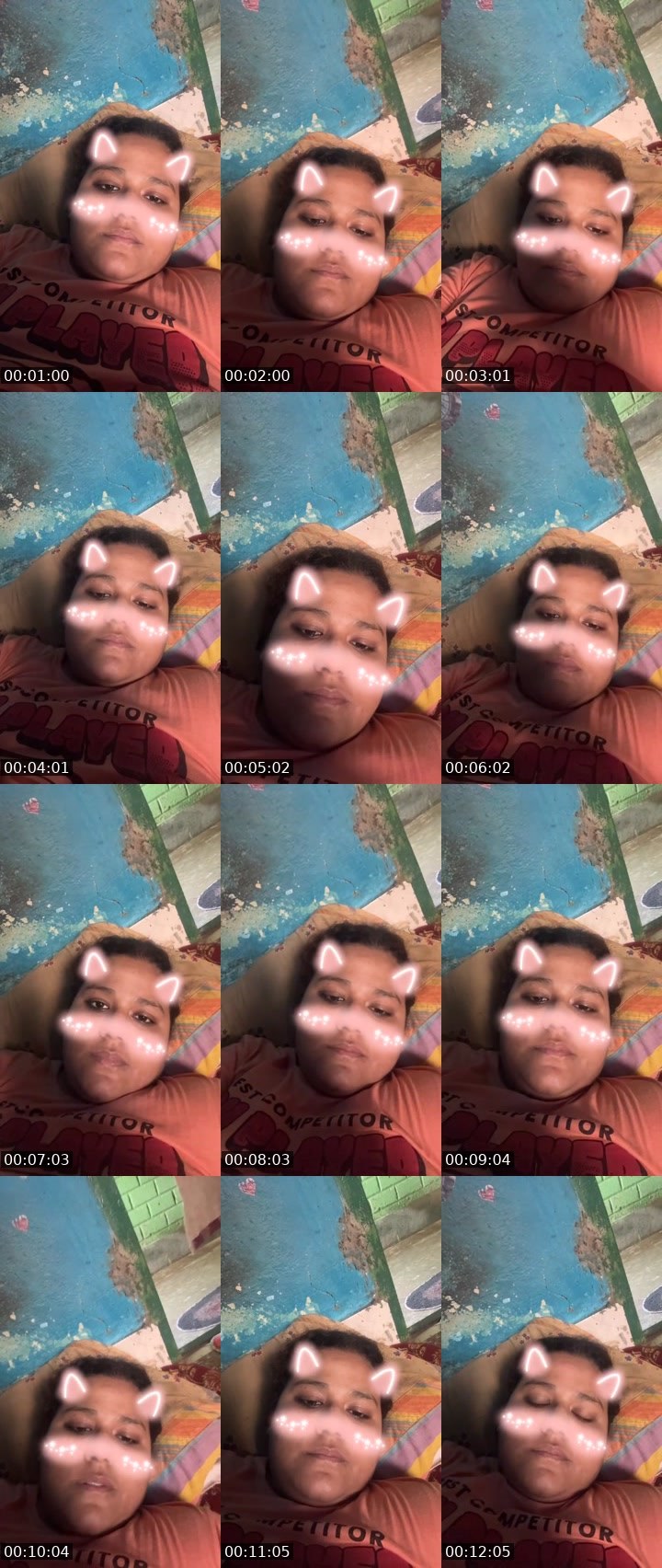 Contact-sheet preview of Destiny-367434779's Liveme recording
