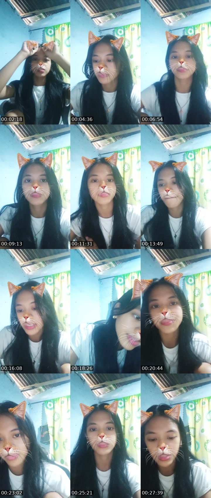 Contact-sheet preview of 👸Neiaaa 🍓's Liveme recording