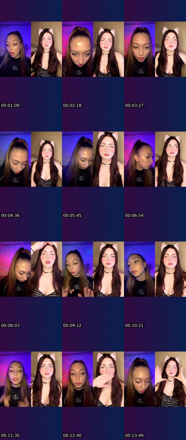 Contact-sheet preview of _🇧🇪Rapunzel🇺🇦's Liveme recording