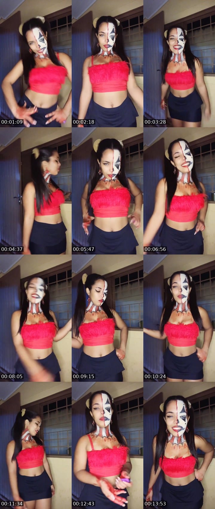 Contact-sheet preview of ✨👑 ⌲ Bibi🔥's Liveme recording
