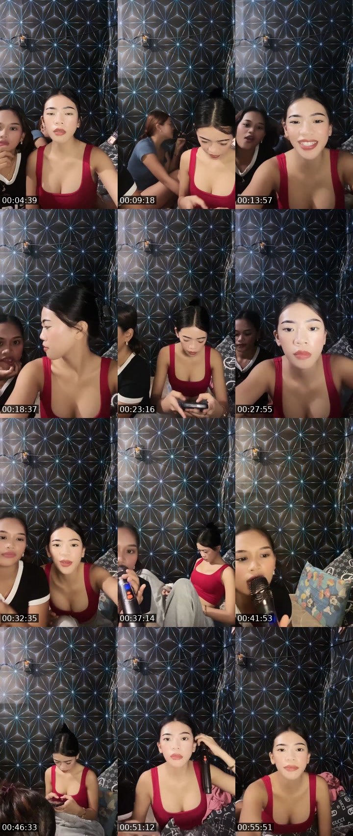 Contact-sheet preview of 👸zara🧚's Liveme recording