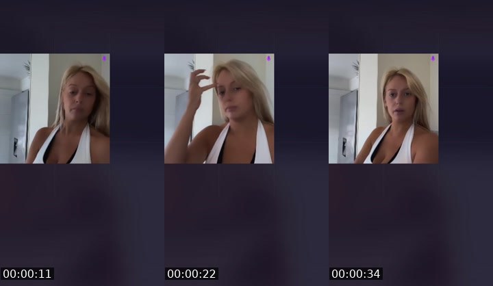 Contact-sheet preview of G O L D Y💋🐯's Liveme recording