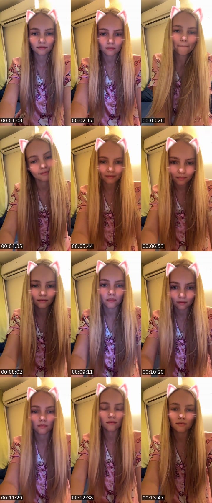 Contact-sheet preview of zhmenka's Liveme recording