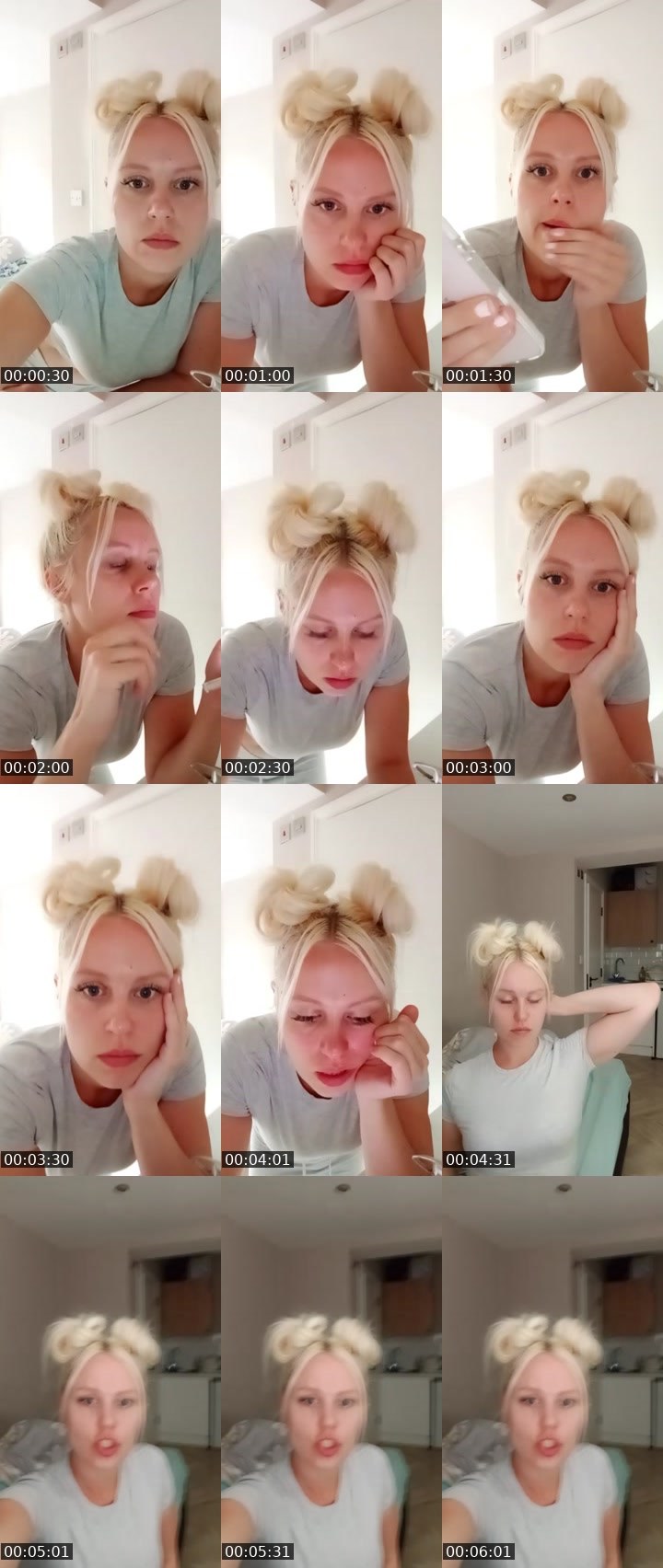 Contact-sheet preview of coxo888's Liveme recording
