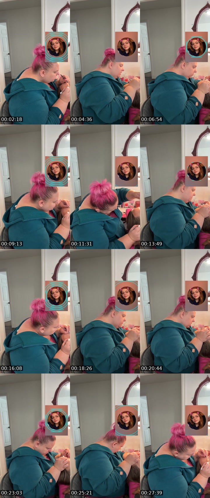Contact-sheet preview of 🍬FM🍬KandieKisses💋's Liveme recording