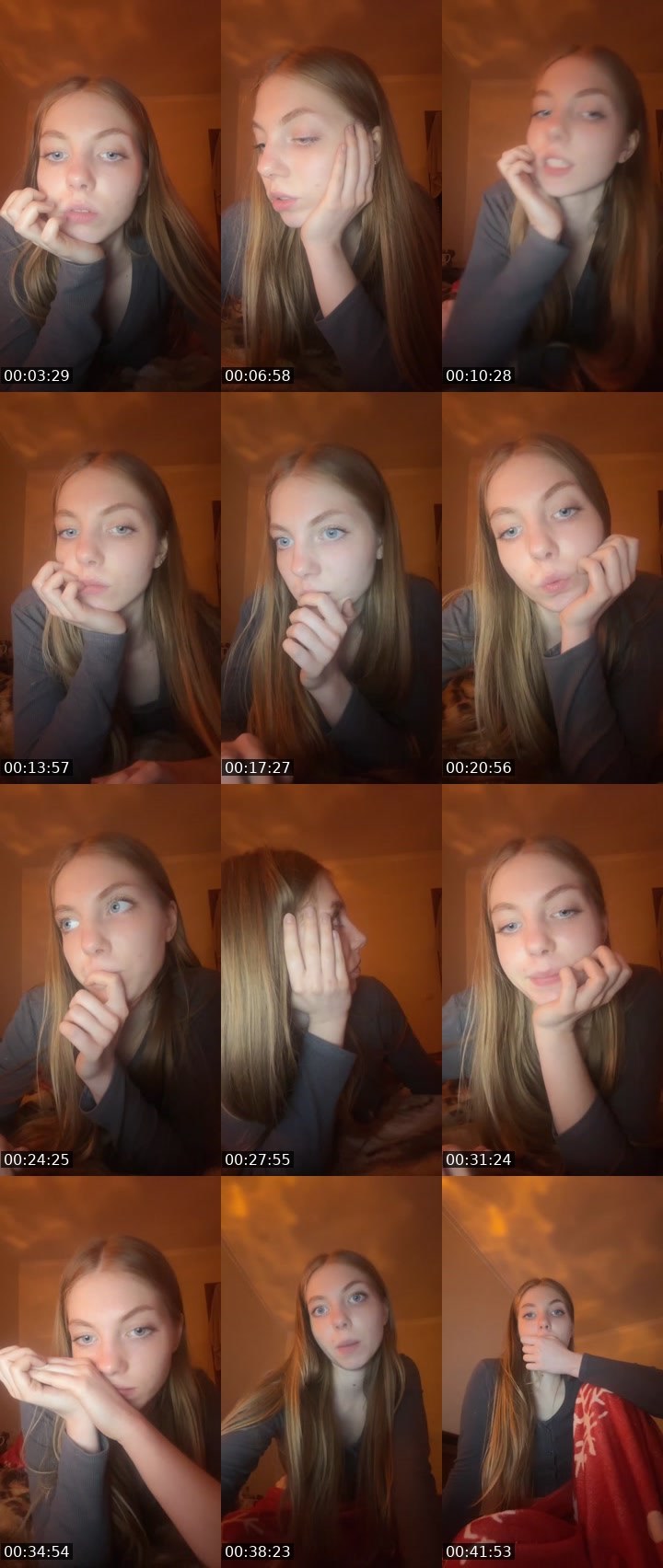 Contact-sheet preview of Kketttiii's Liveme recording