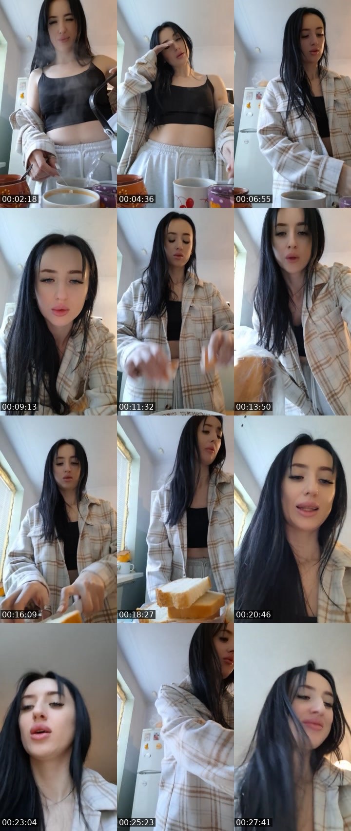Contact-sheet preview of 🌸MARUsIA's Liveme recording