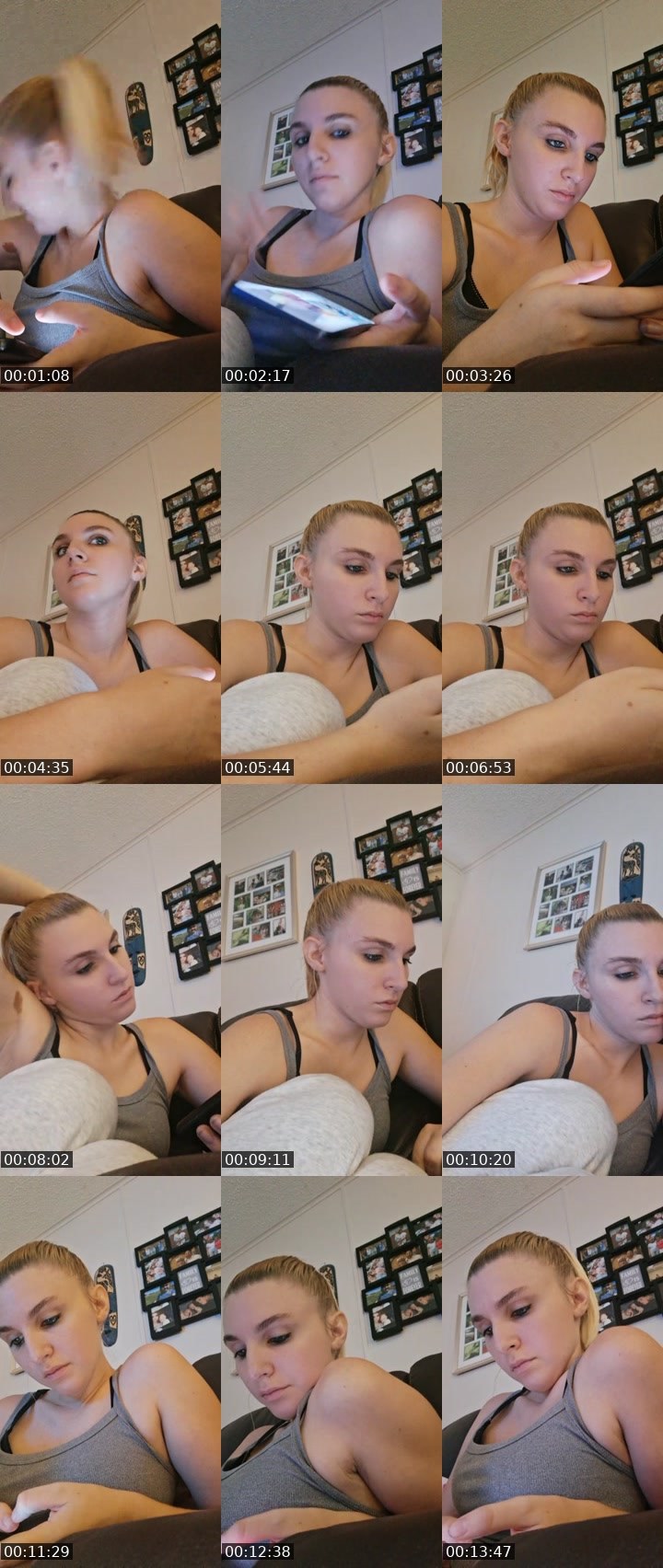 Contact-sheet preview of nikki😘's Liveme recording