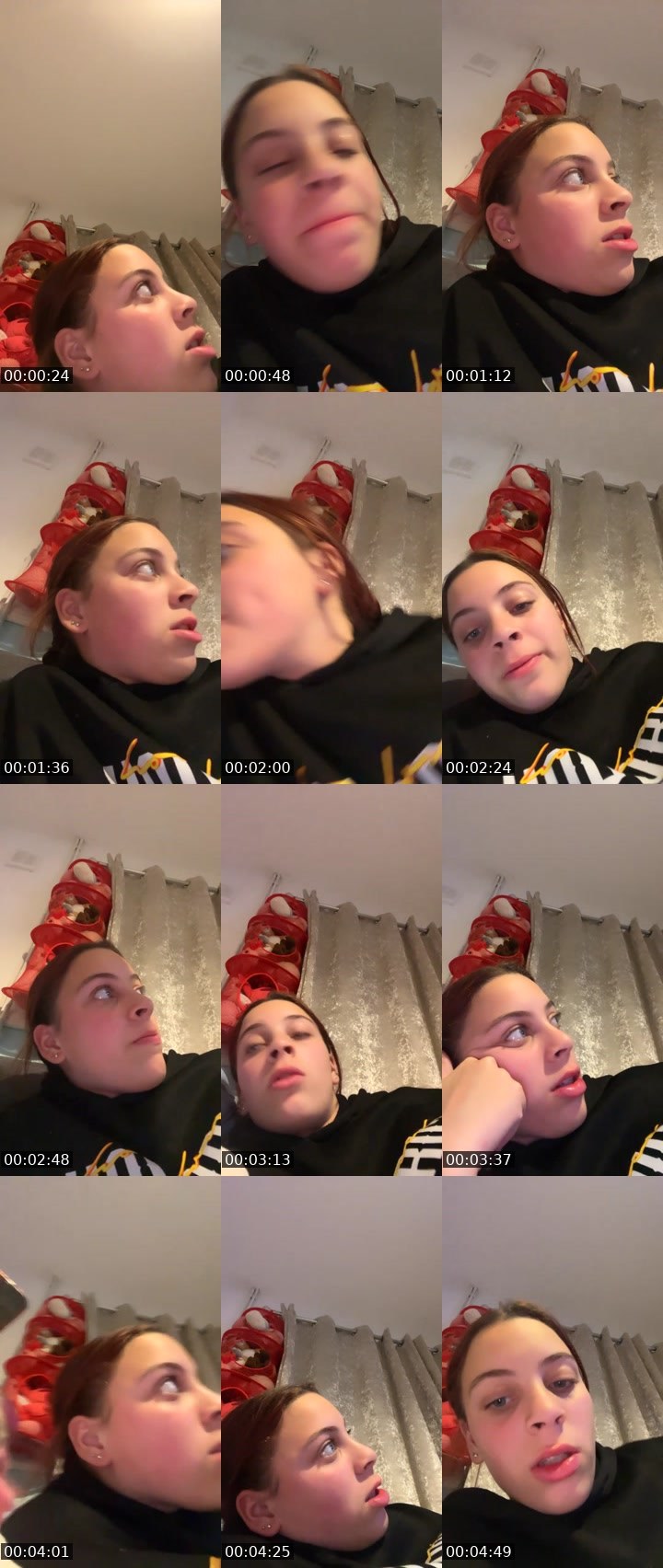 Contact-sheet preview of Tilia's Liveme recording